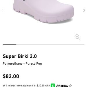 Birkenstock Super Birki 2.0 Clogs Purple Fog